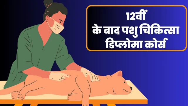 12वीं के बाद पशु चिकित्सा डिप्लोमा कोर्स